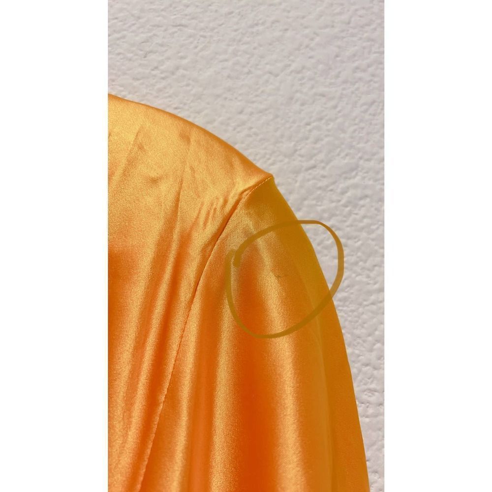 Cult Gaia KESIA silk GOWN in gold XL - Picture 12 of 12